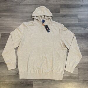 NWT Stitch Golf Pullover Hoodie Italian Luxe Merino Wool. Men's Size 2XL XXL